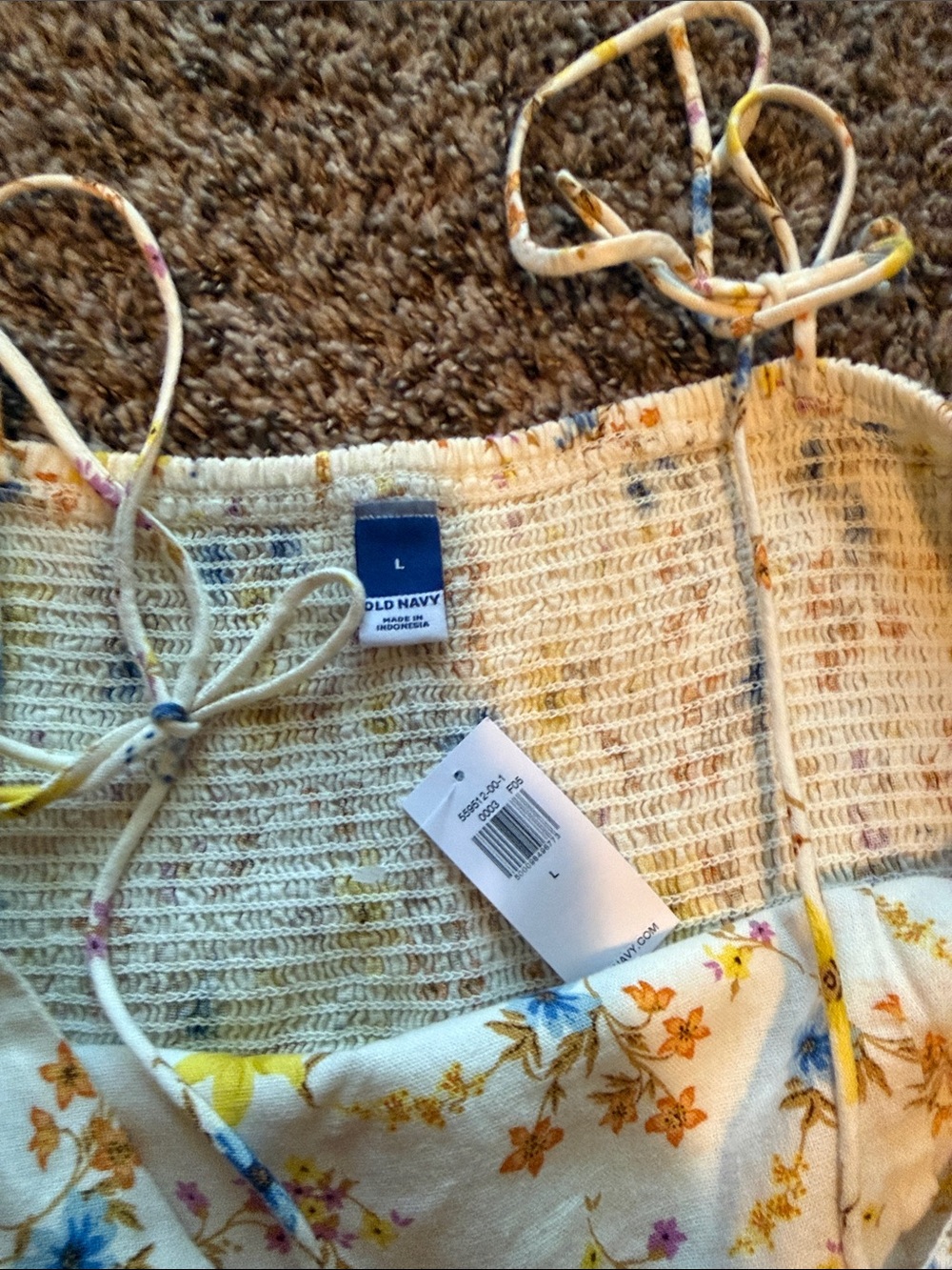 NWT! Old navy floral mini dress - Picture 4 of 4